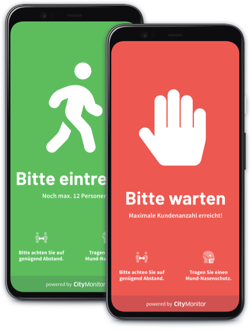 Automatische Kundenzählung